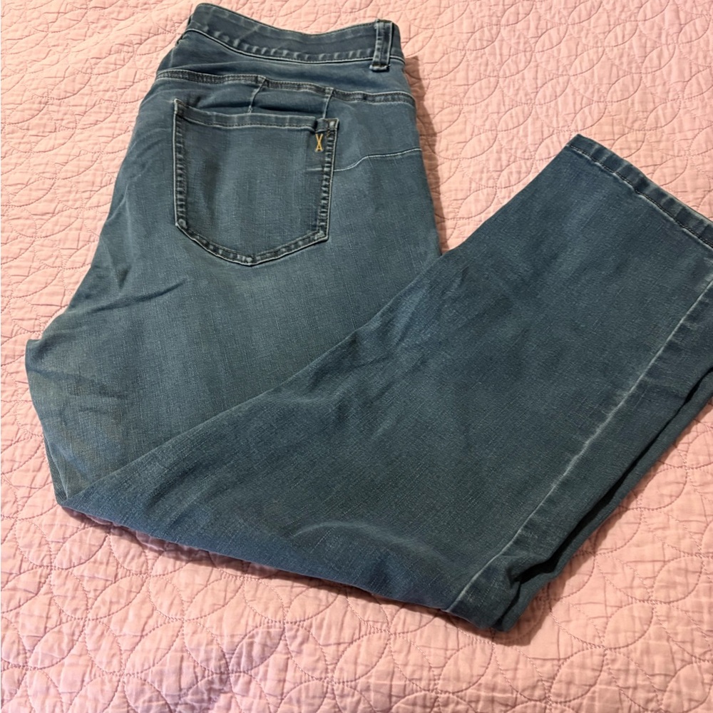 Vintage America Blue Straight Leg Women's Jeans